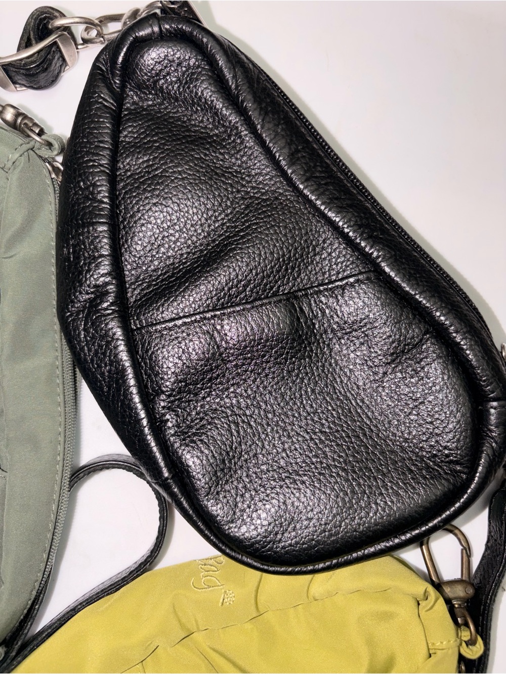 Ameribag Olive, Black & Mustard 3-Pack Crossbody Sling Bags - Picture 4 of 6